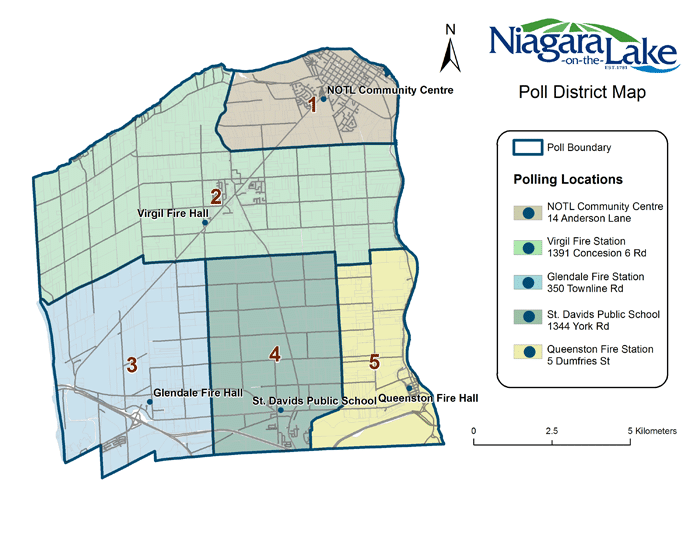 NOTL Poll District Map 2014